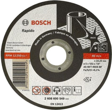 Диск по металлу Bosch 2608600549