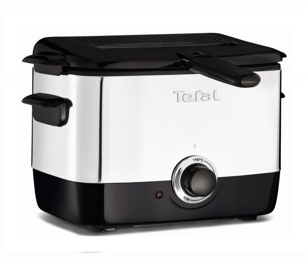 Фритюрница Tefal Minifryer FF220015 серебристый/черный