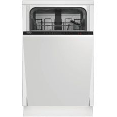 Встраиваемая посудомоечная машина BEKO BDIS 15961 узкая, белый