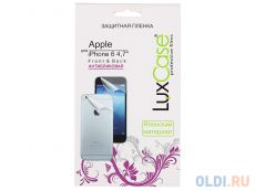 Защитная пленка для планшетного компьютера LuxCase Защитная пленка  для iPhone 5/5s карбон черный (Front&Back)